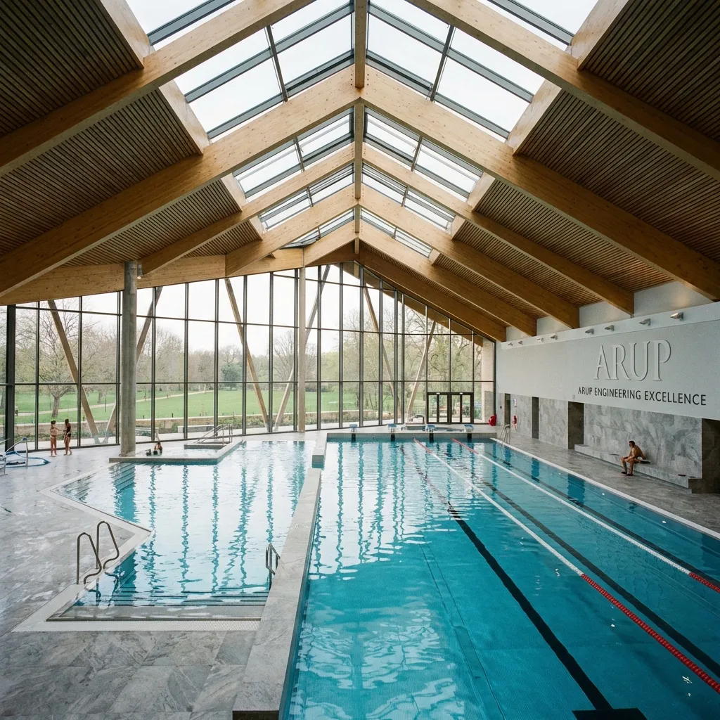 Moderner Pool: Fachplanung für Hygiene & Technik